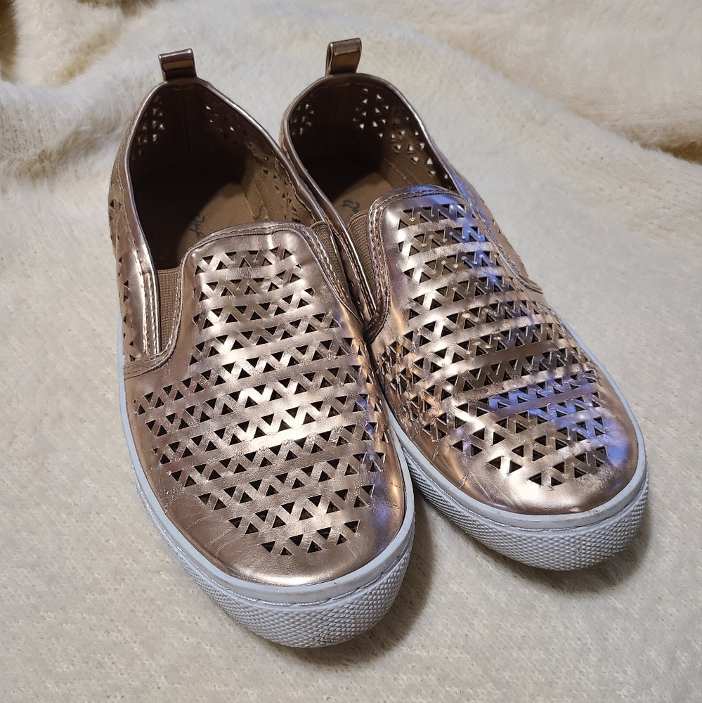 Gold Club Sneakers Slip on Shoes - PLEASE READ DESCRIPTION